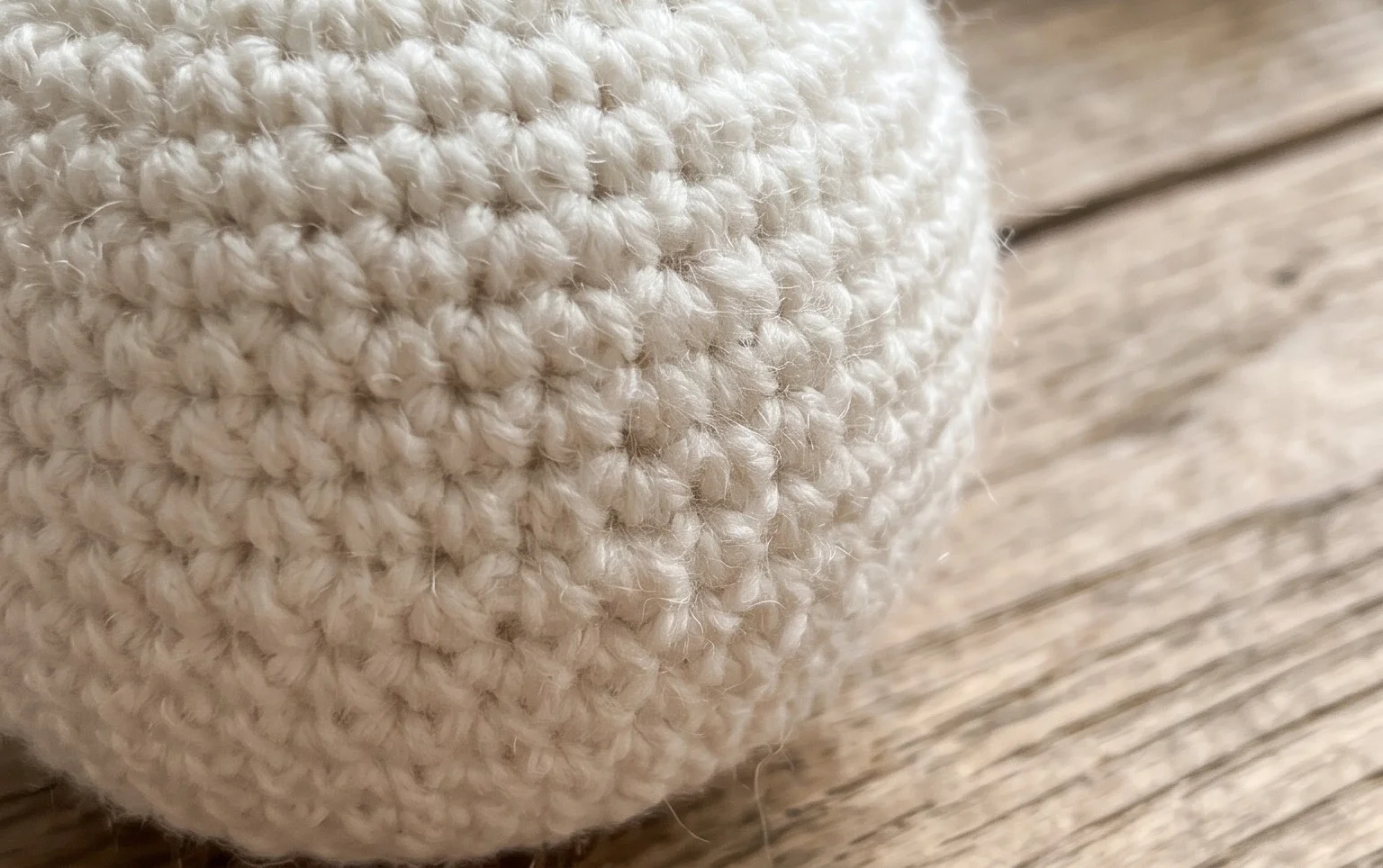 Crochet Ball Christmas Ornament