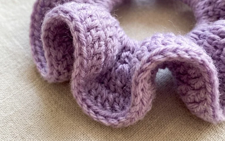 Crochet Scrunchie with Long Curls/Spirals: Easy Pattern & Creative Ideas