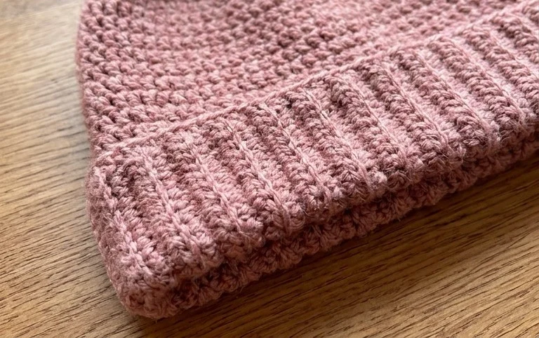 Free Crochet Winter Hat Pattern with Gorgeous Texture